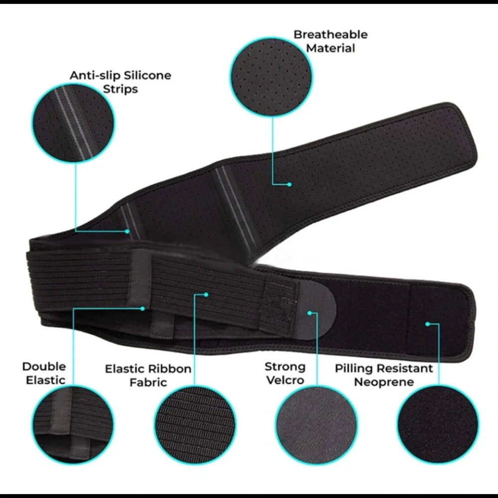Posture Correct Belt Compression Waist Hip Breathable Postpartum Recovery - Picture 7 of 7